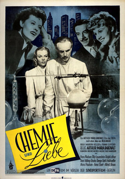 Chemie und Liebe - German Movie Poster