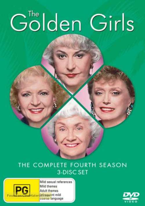 &quot;The Golden Girls&quot; - Australian DVD movie cover