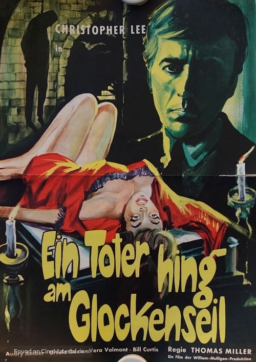 La cripta e l&#039;incubo - German Movie Poster