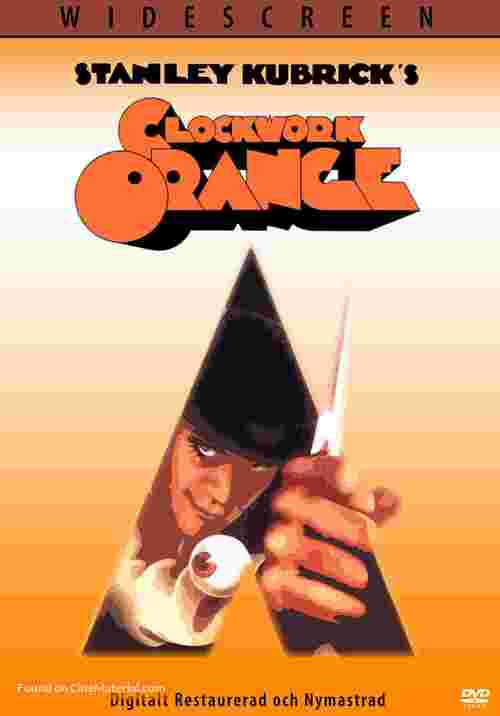 A Clockwork Orange - Swedish Movie Cover