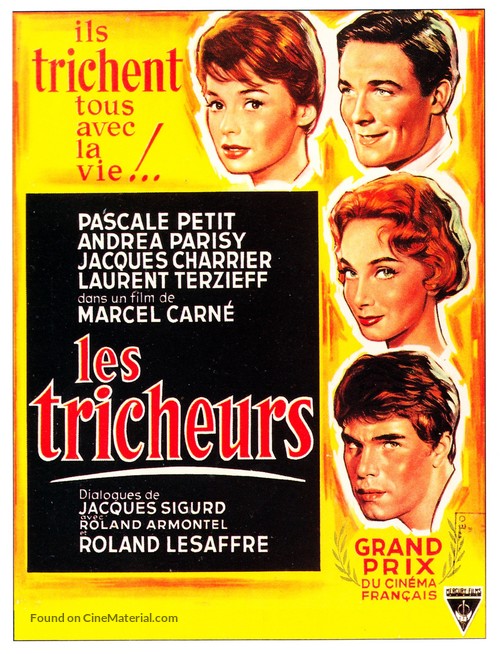 Les tricheurs - Belgian Movie Poster