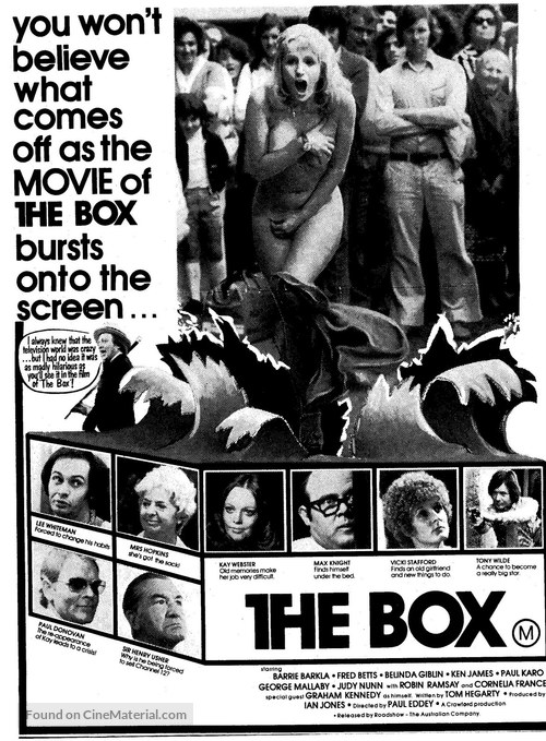 The Box - Australian Movie Poster