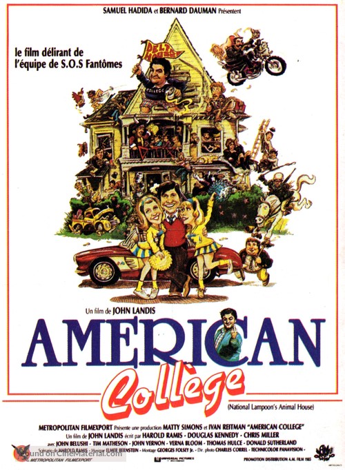 Animal House - French Movie Poster