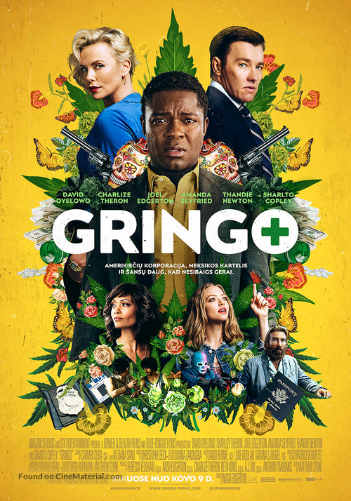 Gringo - Lithuanian Movie Poster