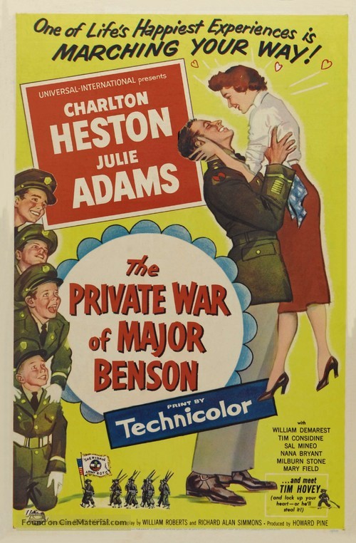 The Private War of Major Benson - Movie Poster