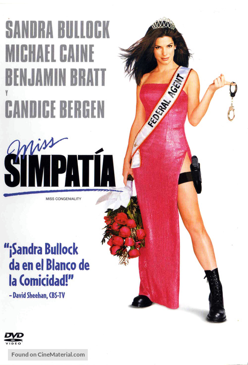 Miss Congeniality - Argentinian DVD movie cover