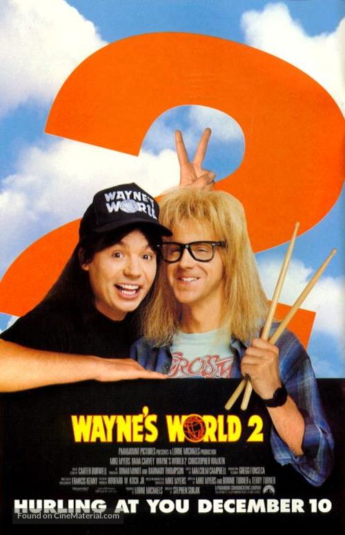 Wayne&#039;s World 2 - Movie Poster