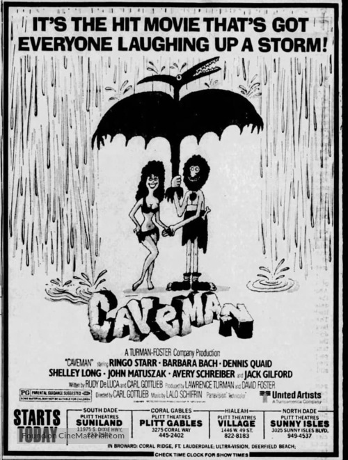 Caveman - poster