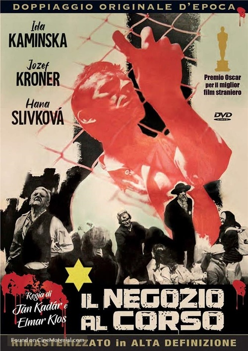 Obchod na korze - Italian DVD movie cover