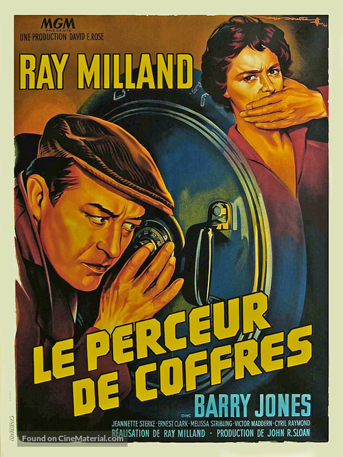 The Safecracker - French Movie Poster