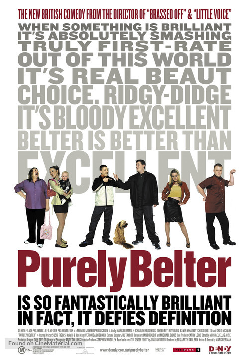 Purely Belter - Australian Movie Poster