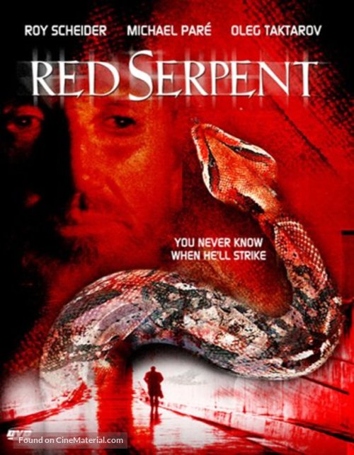 Red Serpent - Canadian DVD movie cover