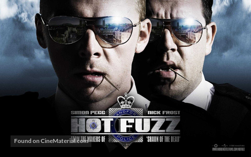 Hot Fuzz - British Movie Poster