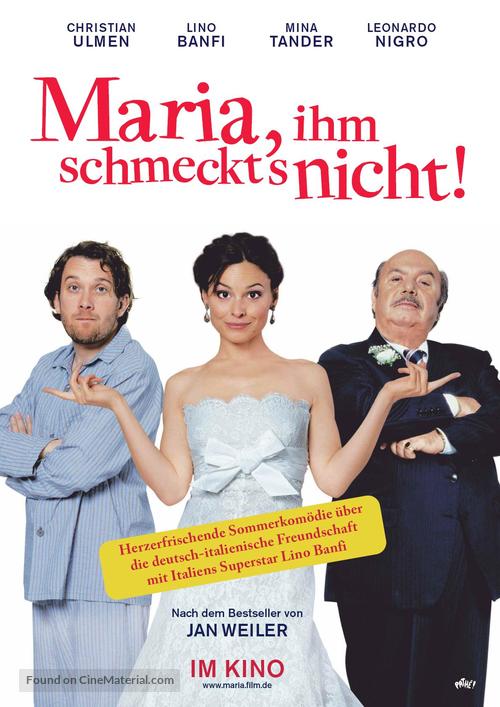 Maria, ihm schmeckt&#039;s nicht - German Movie Poster