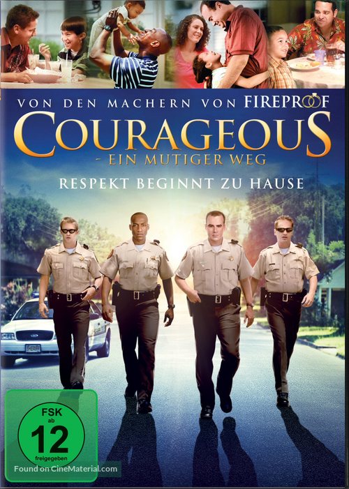 Courageous - German DVD movie cover