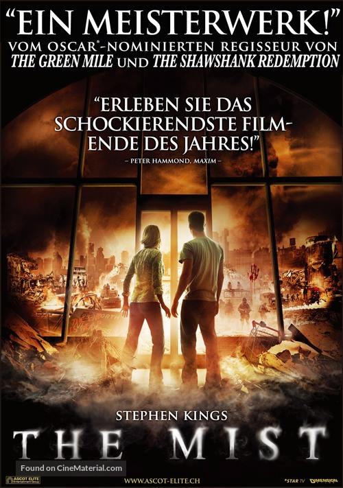 The Mist - Swiss Movie Poster
