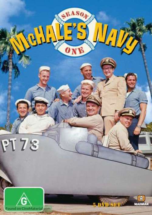 &quot;McHale&#039;s Navy&quot; - Australian DVD movie cover