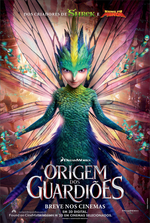 Rise of the Guardians - Brazilian Movie Poster