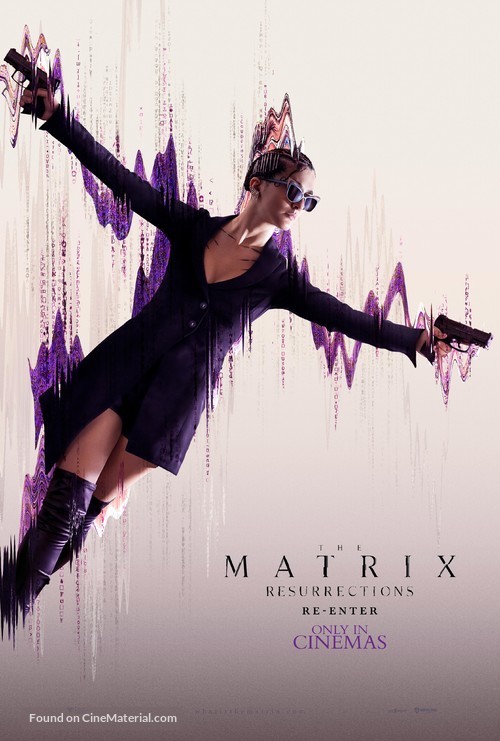 The Matrix Resurrections - British Movie Poster