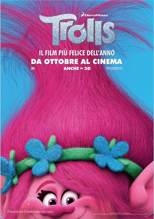 Trolls - Italian Movie Poster