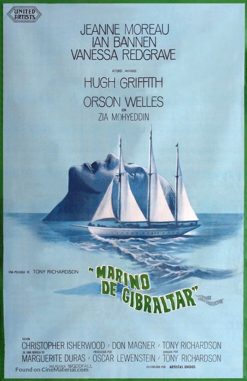 The Sailor from Gibraltar - Argentinian Movie Poster