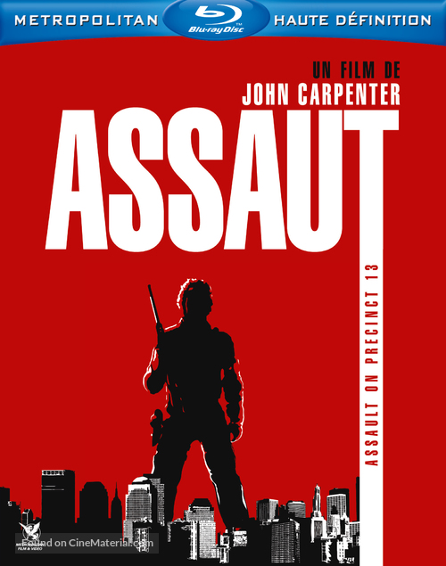 Assault on Precinct 13 - French Blu-Ray movie cover