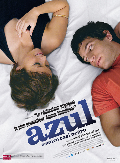 Azuloscurocasinegro - Belgian Movie Poster