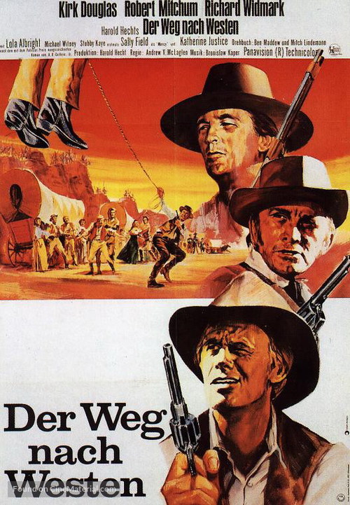 The Way West - German Movie Poster