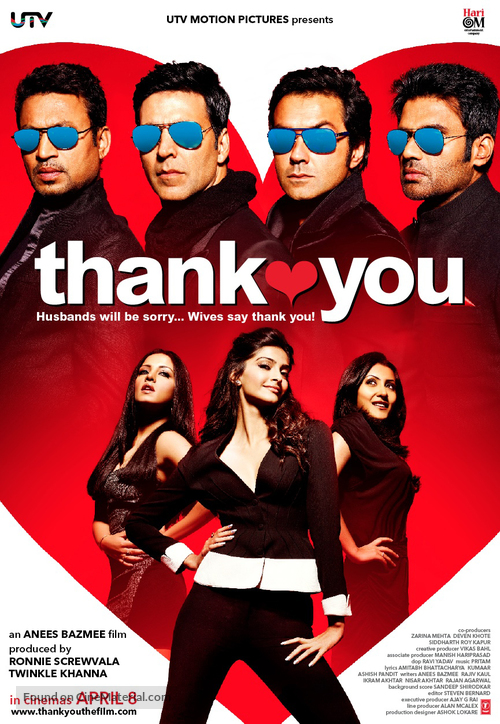 Thank You - Indian Movie Poster