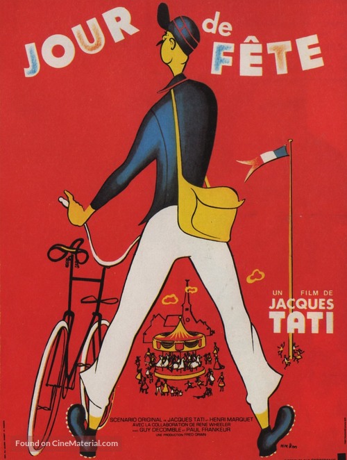 Jour de f&ecirc;te - French Movie Poster