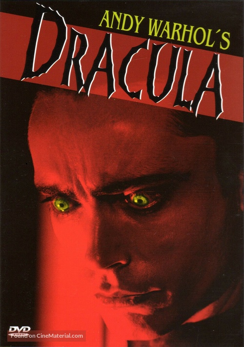 Blood for Dracula - German DVD movie cover