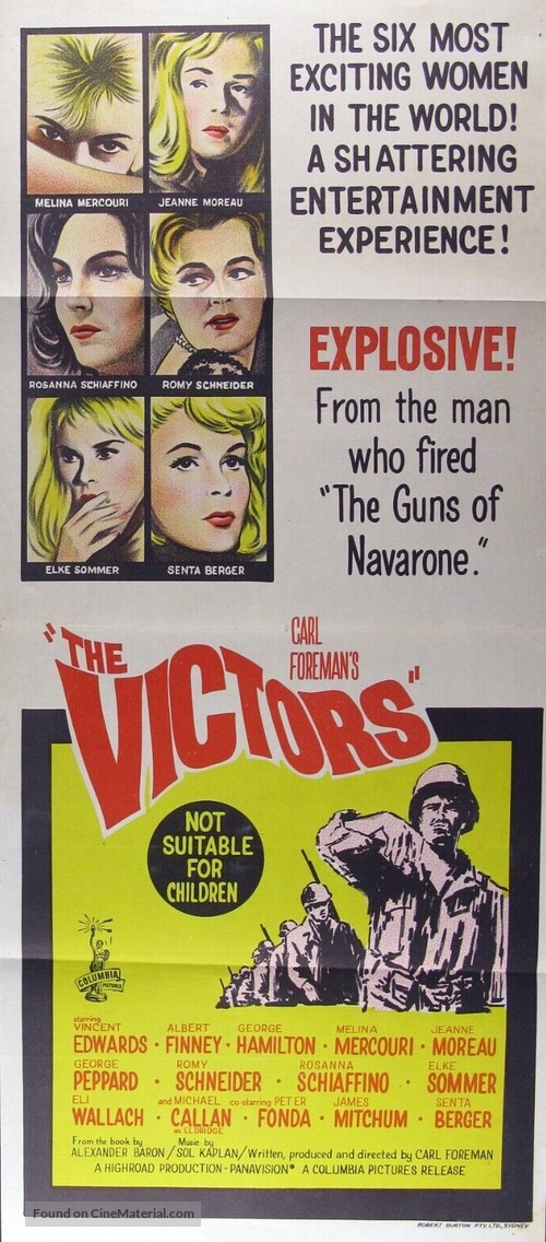 The Victors - Australian Movie Poster