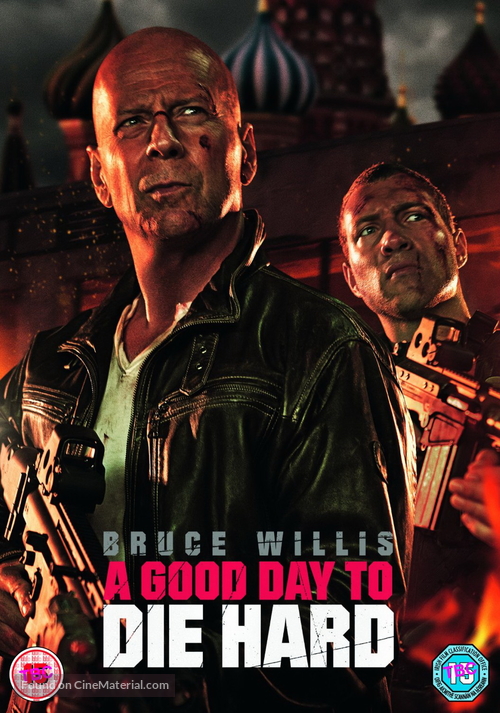 A Good Day to Die Hard - British DVD movie cover