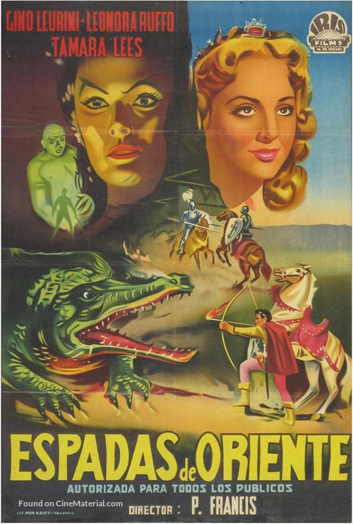 Le meravigliose avventure di Guerrin Meschino - Spanish Movie Poster