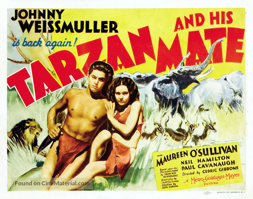 Tarzan and His Mate - Movie Poster