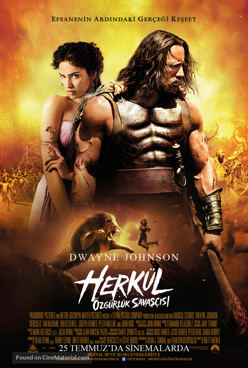 Hercules - Turkish Movie Poster