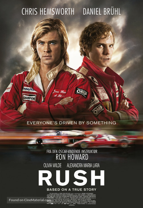 Rush - Danish Movie Poster