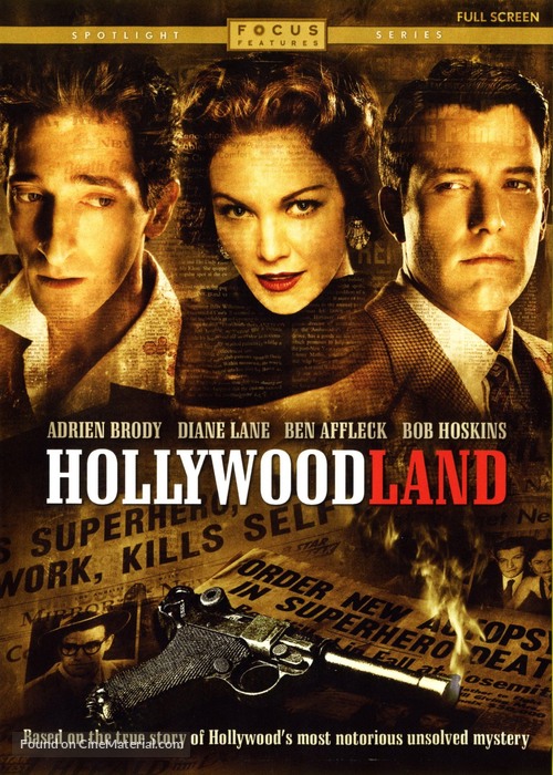 Hollywoodland - DVD movie cover