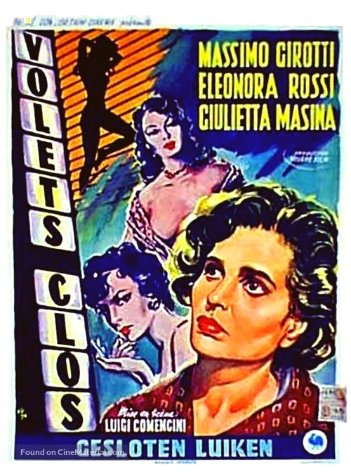 Persiane chiuse - Belgian Movie Poster