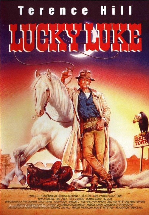 Lucky Luke - French Movie Poster