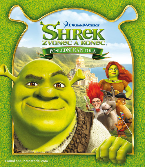 Shrek Forever After - Czech Blu-Ray movie cover