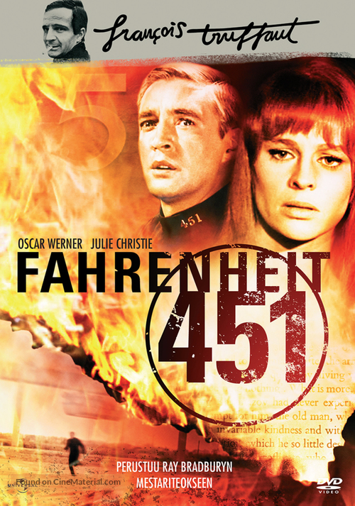 Fahrenheit 451 - Finnish DVD movie cover