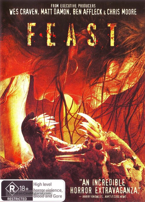 Feast - Australian DVD movie cover