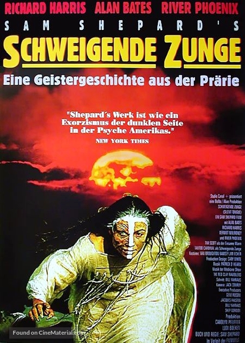 Silent Tongue - German Movie Poster