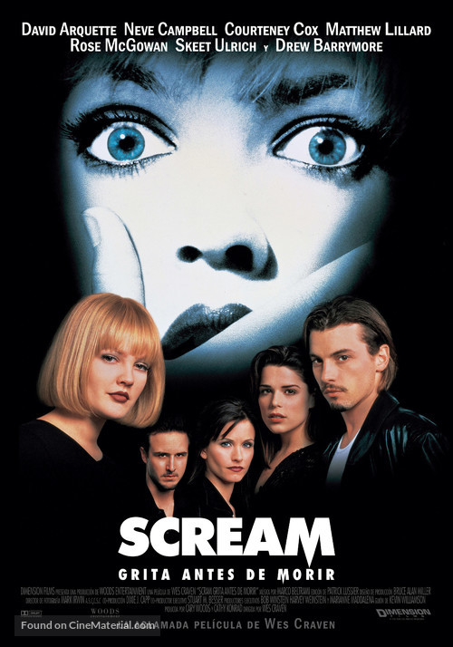 Scream - Argentinian Movie Poster