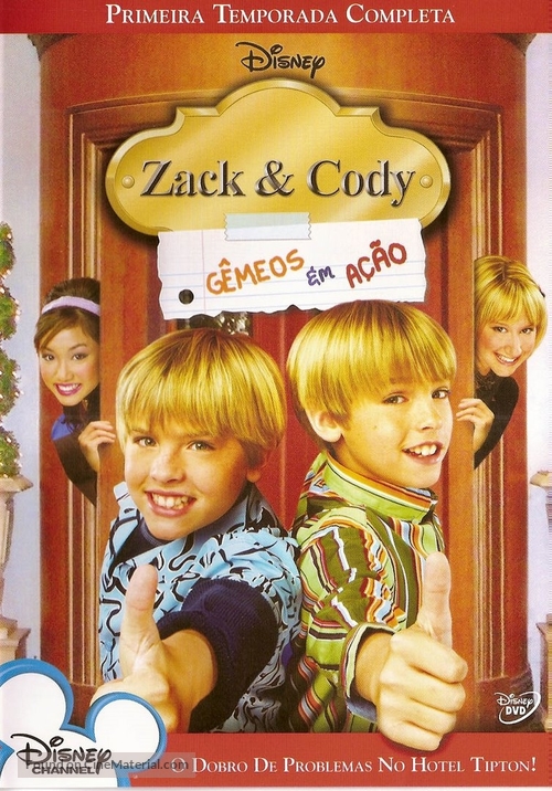 &quot;The Suite Life of Zack and Cody&quot; - Brazilian DVD movie cover