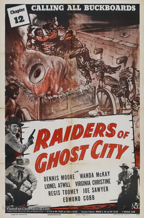 Raiders of Ghost City - Movie Poster