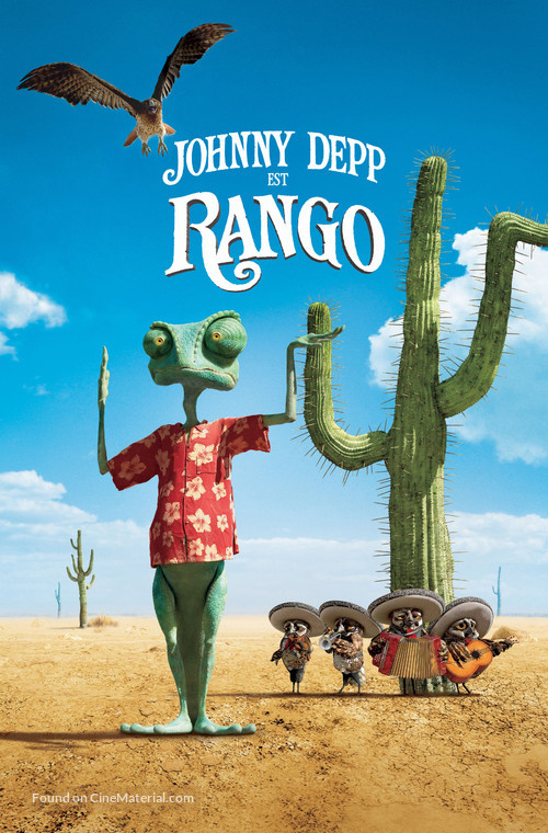 Rango - French Movie Poster