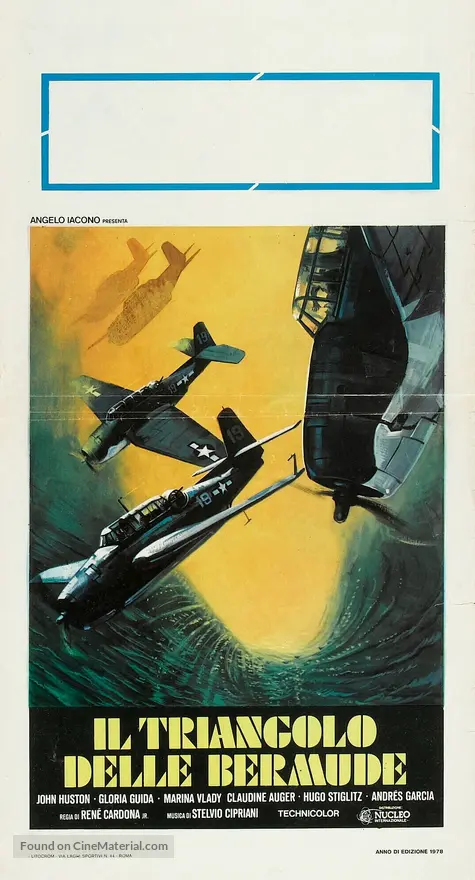 The Bermuda Triangle - Italian Movie Poster