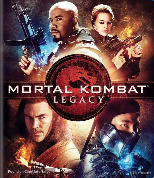 &quot;Mortal Kombat: Legacy&quot; - Blu-Ray movie cover